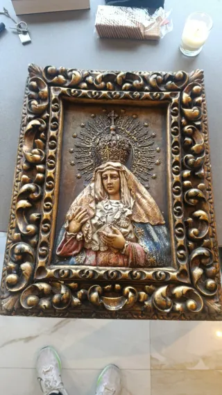 Cuadro religioso muy antiguo