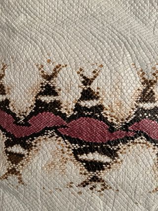 Borsa shopping effetto pitone