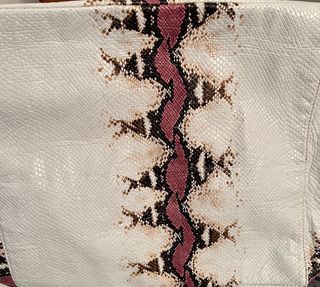 Borsa shopping effetto pitone