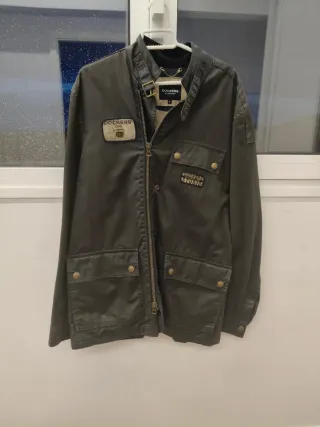 Parka Hombre Dockers Talla M Verde Oliva