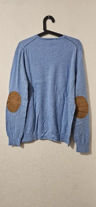 Jersey Purificación García Azul V-Neck