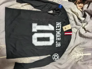 Camiseta Jordan PSG Negra Manga Larga