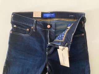 Scotch & Soda Skim. Pantalón vaquero azul. W31 L32
