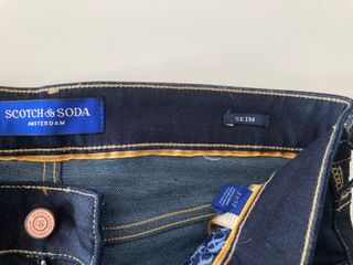 Scotch & Soda Skim. Pantalón vaquero azul. W31 L32