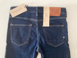 Scotch & Soda Skim. Pantalón vaquero azul. W31 L32