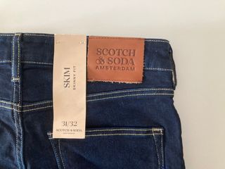 Scotch & Soda Skim. Pantalón vaquero azul. W31 L32