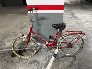 Bicicleta BH paseo antigua roja