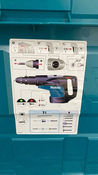 Maletín Makita pistolete vacía