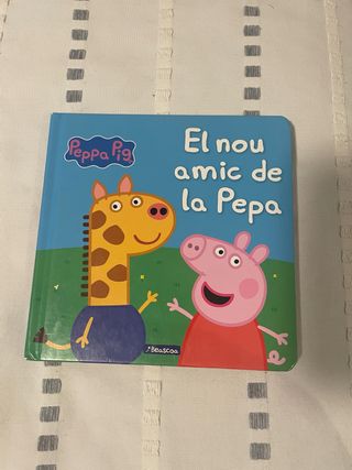 Peppa Pig. Llibre de cartró - El nou amic de la...