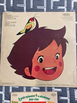 Pack de 2 vinilos de Heidi
