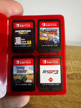 Nintendo Switch Juegos (4 en 1)