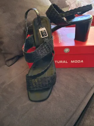 Sandalias Carolina y otros Tacon Talla 38