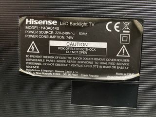 Smart TV Hisense 43 4K UHD