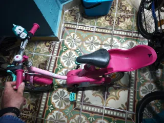 Bicicleta infantil rosa Btwin