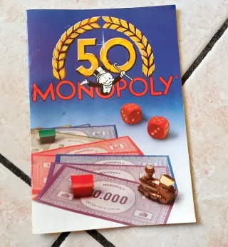 Monopoly 1935 Commemorative Edition 50 ° Parker
