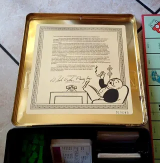 Monopoly 1935 Commemorative Edition 50 ° Parker