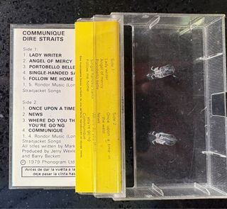Casete Dire Straits Communiqué