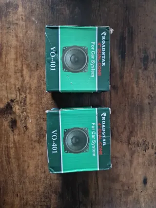 Altavoces Coche Roadstar VO-401 4 Dual-Cone 100W