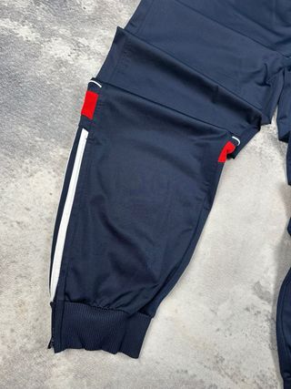 Pantalón Deportivo Adidas Vintage 90s Azul Rojo