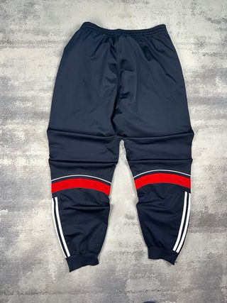 Pantalón Deportivo Adidas Vintage 90s Azul Rojo