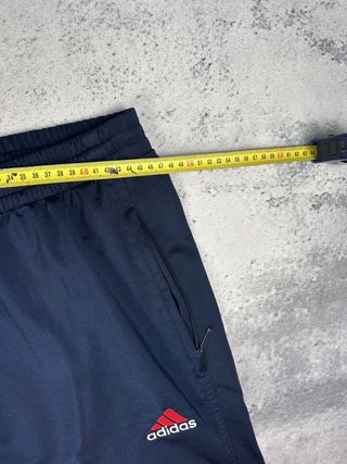 Pantalón Deportivo Adidas Vintage 90s Azul Rojo