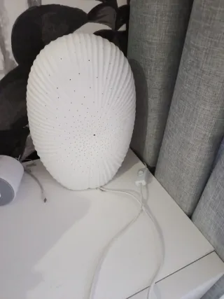 Juego de 2 lámparas blancas