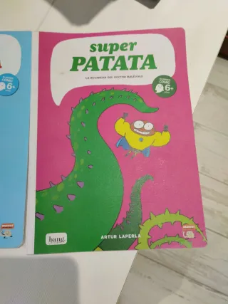 Comics super patata 4,5 y 7