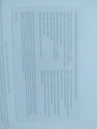 Apple MacBook Air Plata