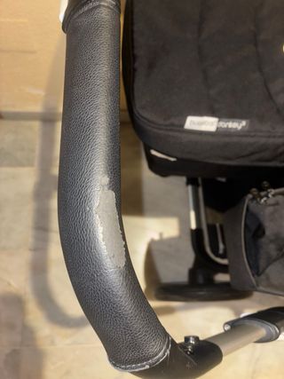 Bugaboo Donkey 3 Negro/Rojo Como nuevo.