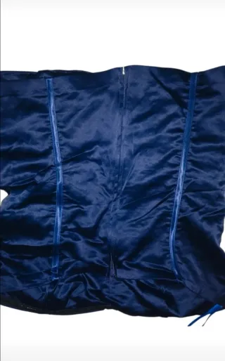 Top Corsé Azul Marino