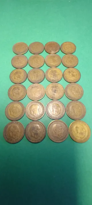 Lote 24 Pesetas 1953.