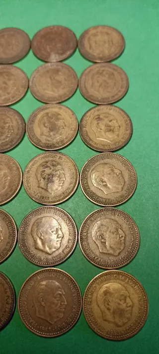 Lote 24 Pesetas 1953.