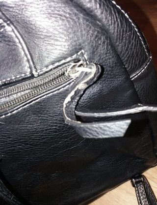 Bolso - mochila mujer Matties color negro