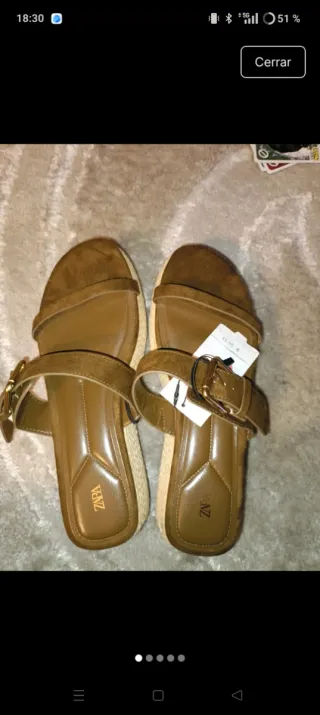 Sandalias Zara Mujer Talla 41