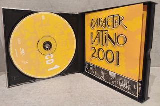 3 CD's Carácter Latino 2001
