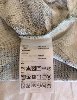 Polo WESC Talla M Palmeras