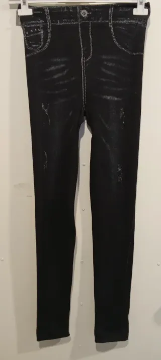 Mallas Talla Única Mujer Negro