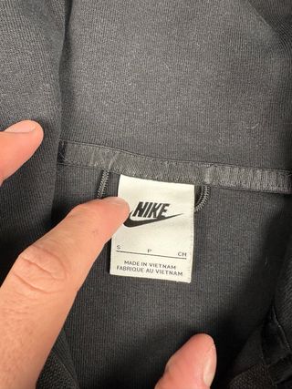 Sudadera Nike Tech Mujer Negra Deportiva