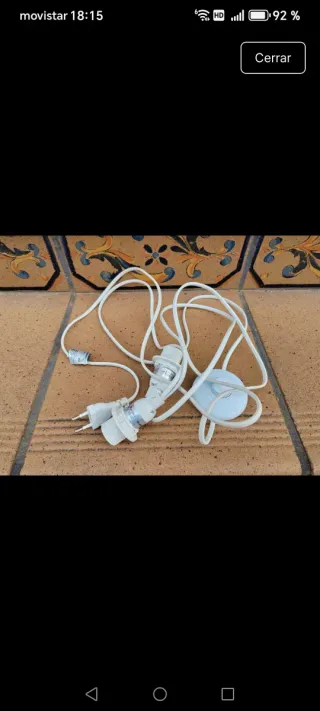 Repuesto Lámpara Pie.