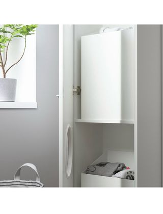 Armario IKEA NYSJÖN (para colada, blanco 40x190cm