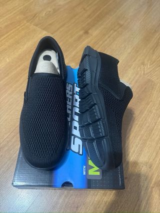 Zapatillas Skechers Sport Memory Foam Negras