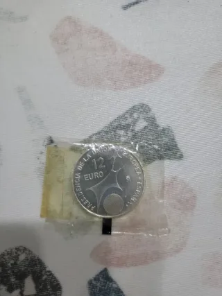 Moneda 12 euros conmemorativa 2002