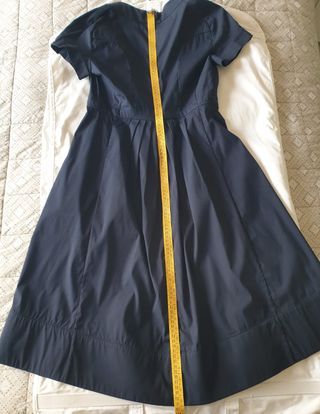 Celine Paris Abito Midi MC Donna Cotone Stretch M