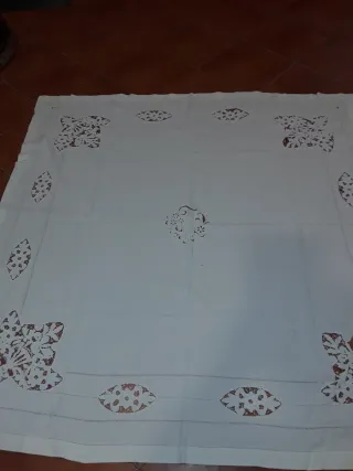 Mantelería antigua rechalie para reparar