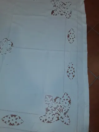 Mantelería antigua rechalie para reparar