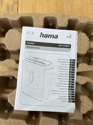 Trituradora Hama SAFE X100CD