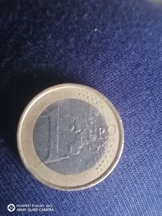 Moneda 1 Euro Alemania 2002 Error