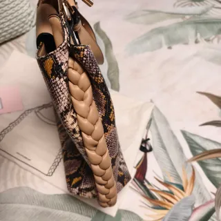 Bolso Lola Casademunt Beige Multicolor