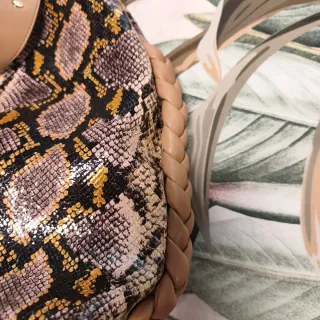 Bolso Lola Casademunt Beige Multicolor