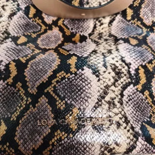 Bolso Lola Casademunt Beige Multicolor